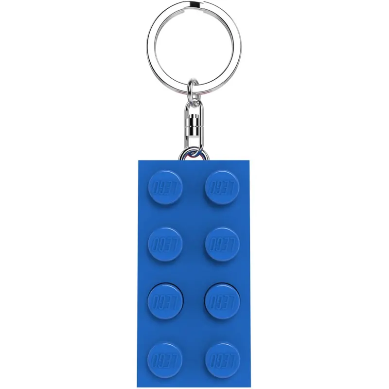Euromic Lego® Minifigurines™ Keychain Light 2X4 Brick Blue 1