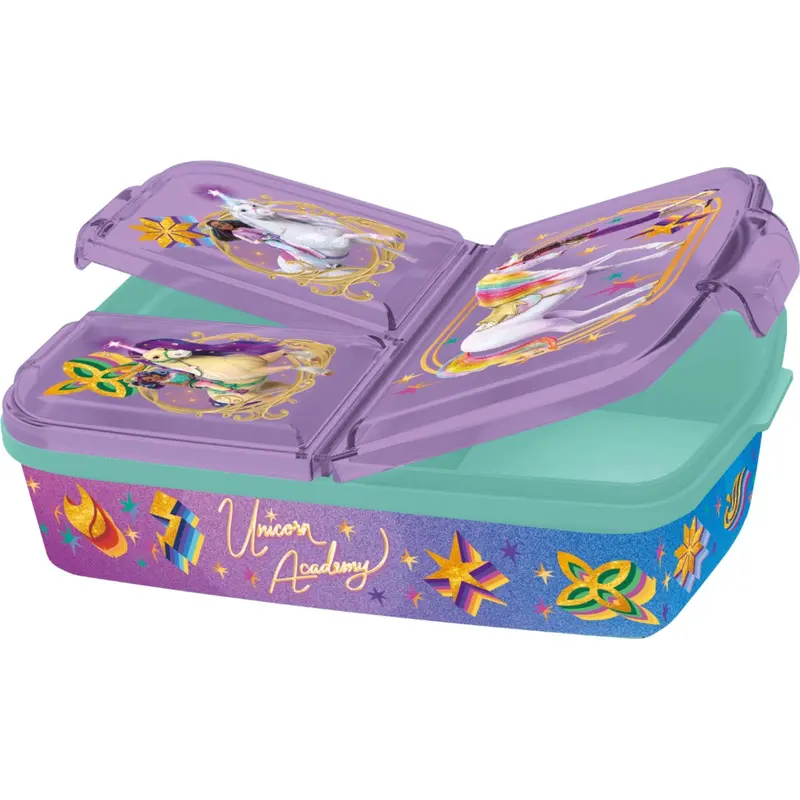 Euromic Unicorn Academy Multi-Compartm. Lunch Box 1