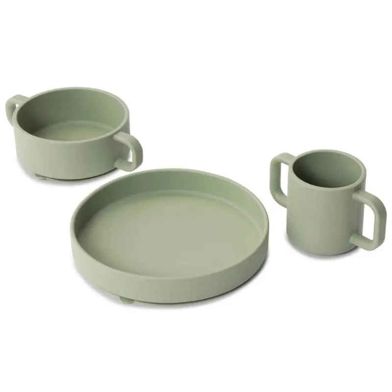 Everleigh & Me Olive Dinner Set 1