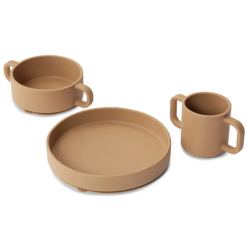 Everleigh & Me Rust Dinner Set 1