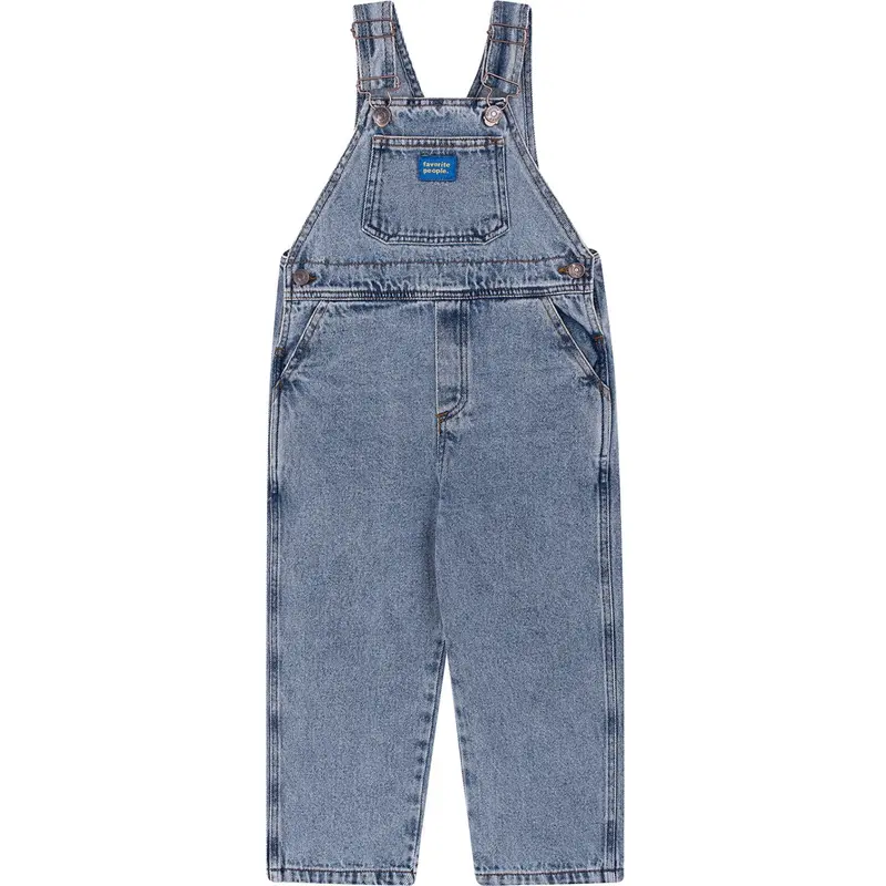 Favorite People Denim Overalls Kids 1