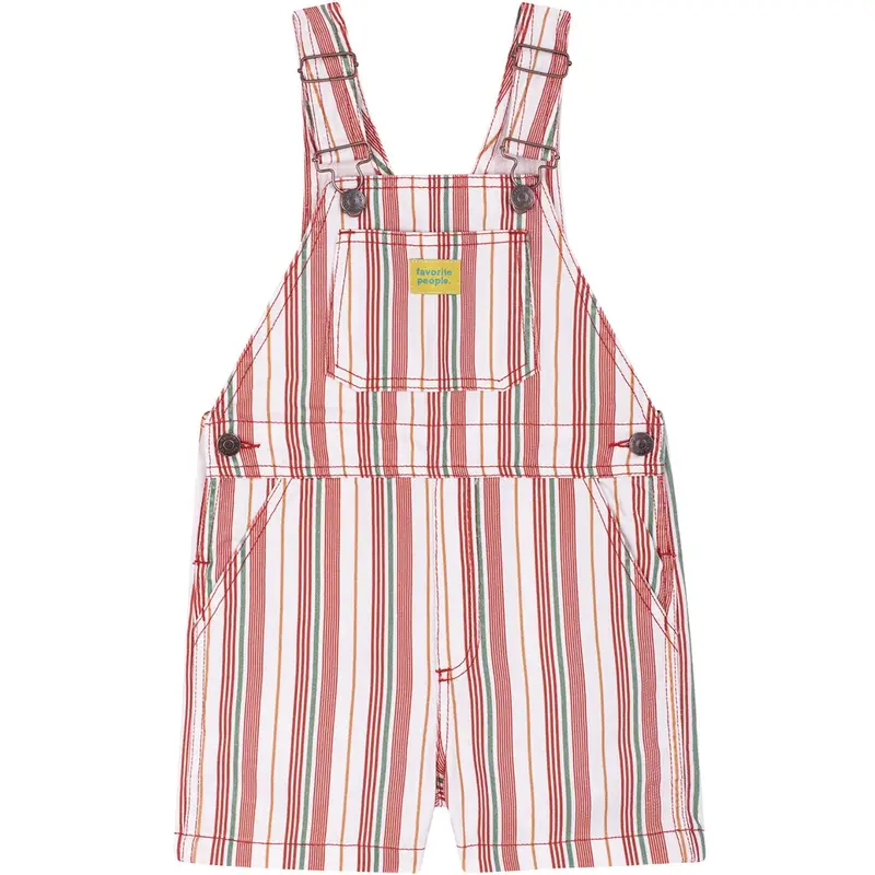 Favorite People Lasagna Shorts Overalls Kids 1