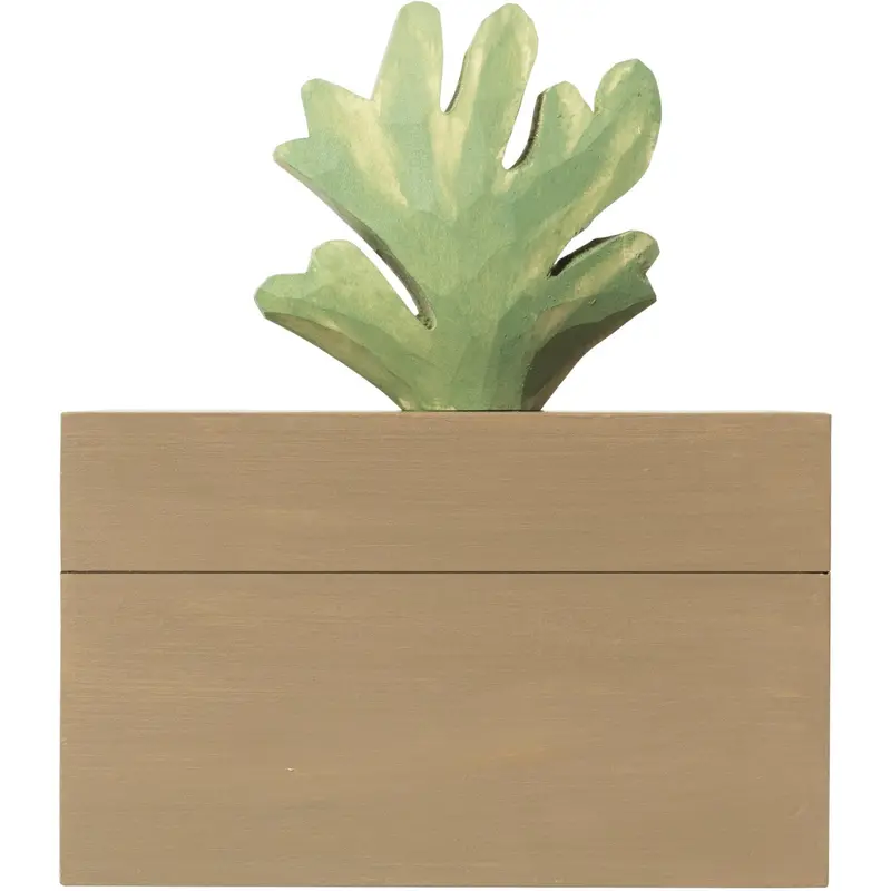 Ferm Living Mistletoe/Tan Harbour Box Coral 1