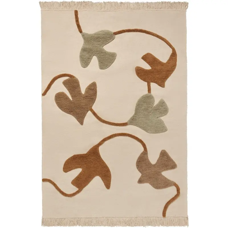 Ferm Living Multi Swif Bird Wool Rug 1