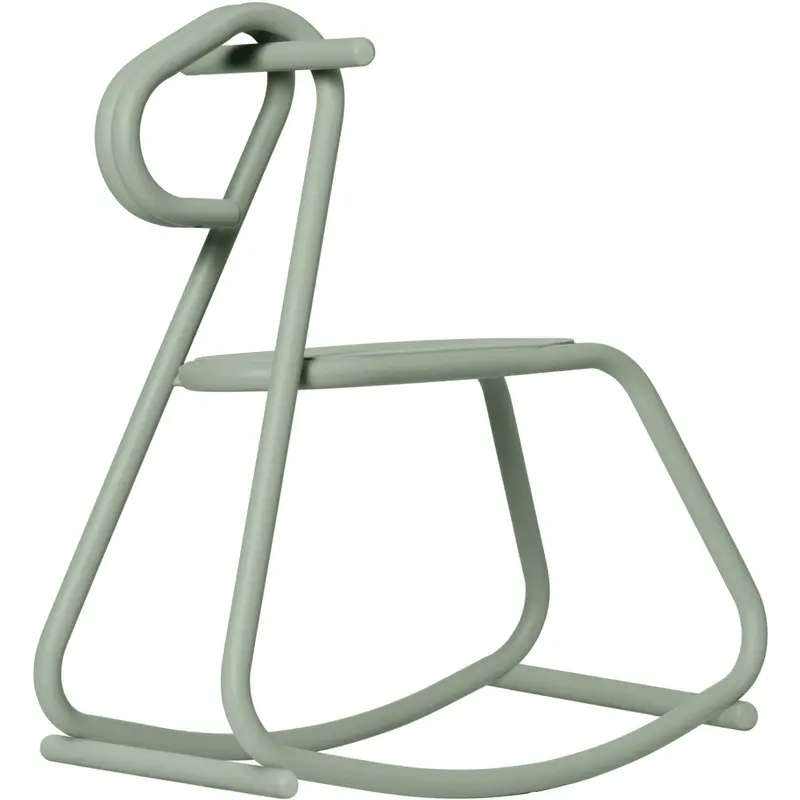 Ferm Living Tea Green Lussi Rocking Horse 1