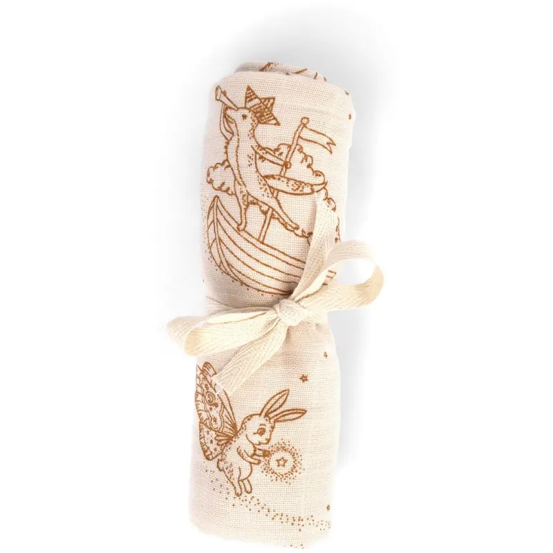 Filibabba Dreamy Adventurers Muslin Diaper Gots 1