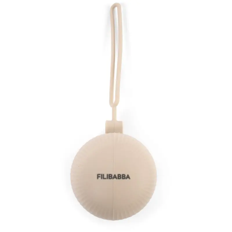 Filibabba Offwhite Silicone Pacifier Storage 1