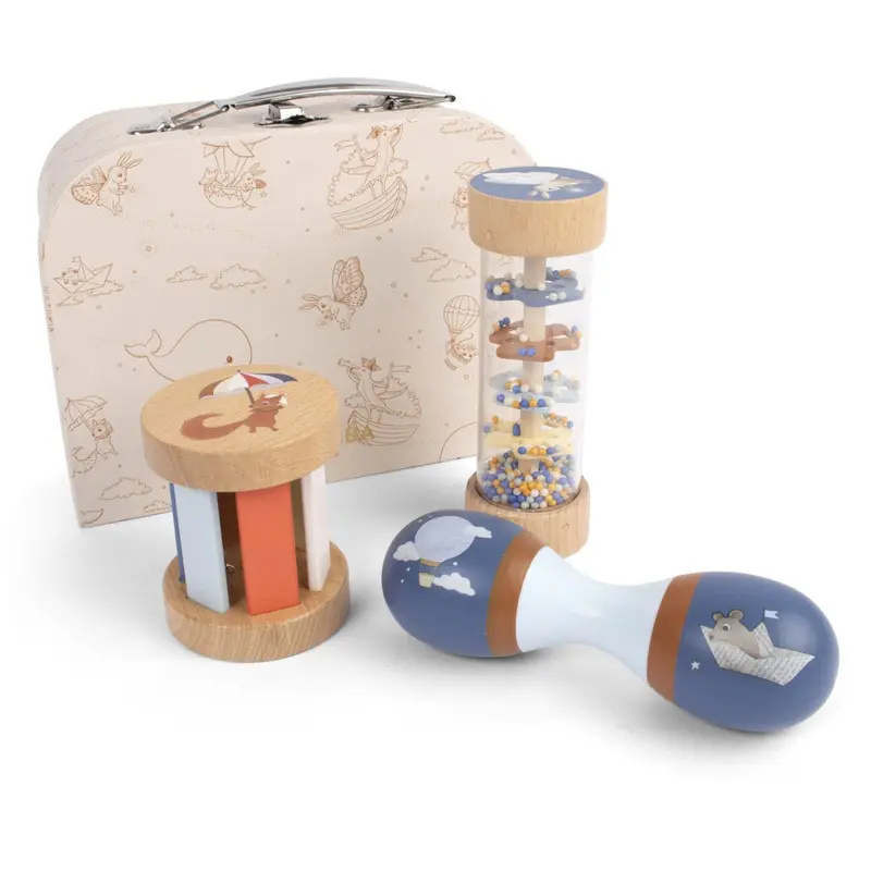 Filibabba Wood Play Set My First Wooden Sensory Toys 1