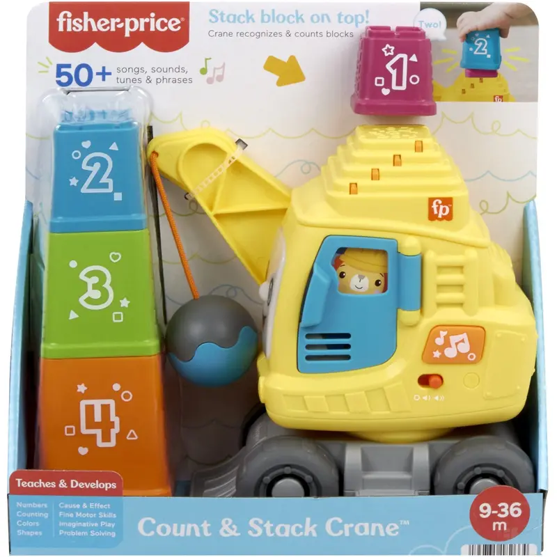 Fisher-Price® Count & Stack Crane 1