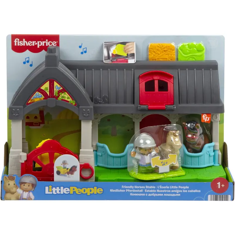Fisher-Price® Little People Friendly Horse Stable 1