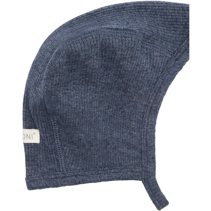 Fixoni Vintage Indigo Melange Helmet Melange Rib 1