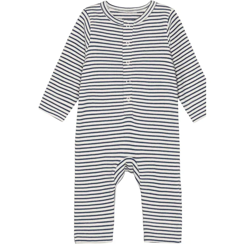 Fixoni Vintage Indigo Romper Ls Rib 1