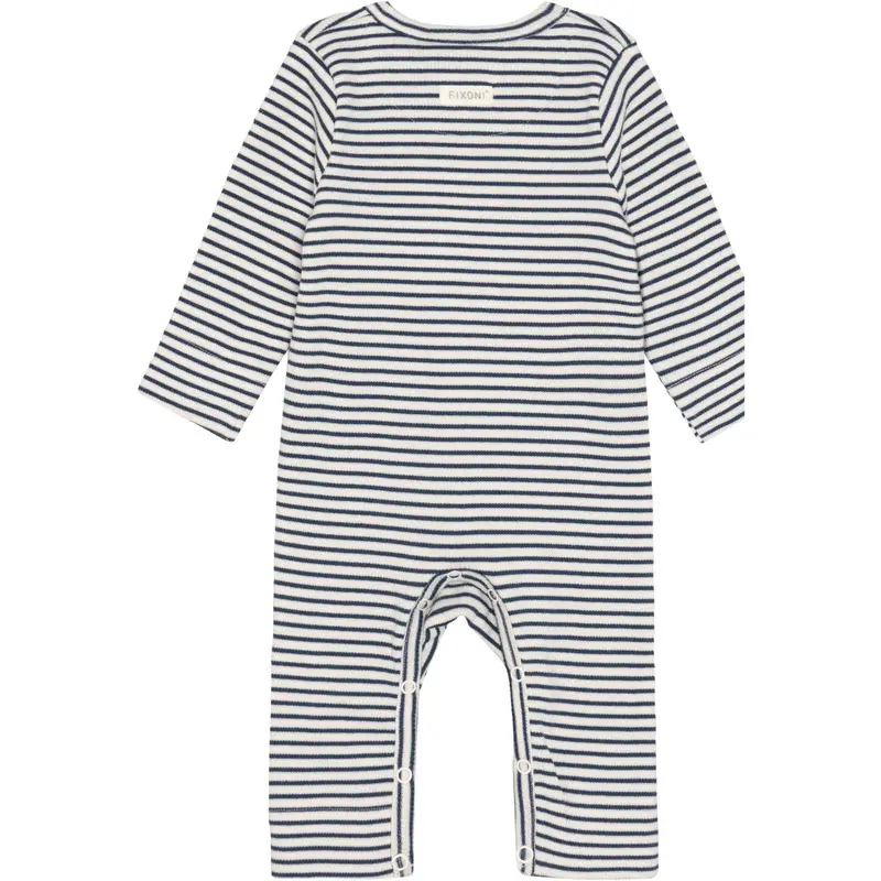 Fixoni Vintage Indigo Romper Ls Rib 2