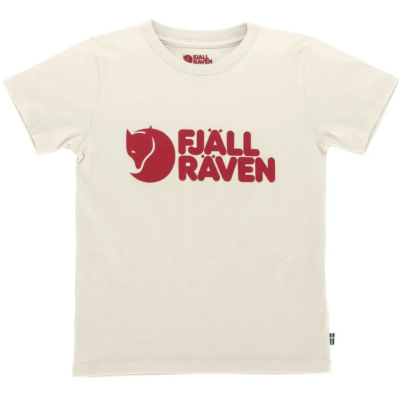 Fjällräven Chalk White Kids Fjällräven Logo T-Shirt 1