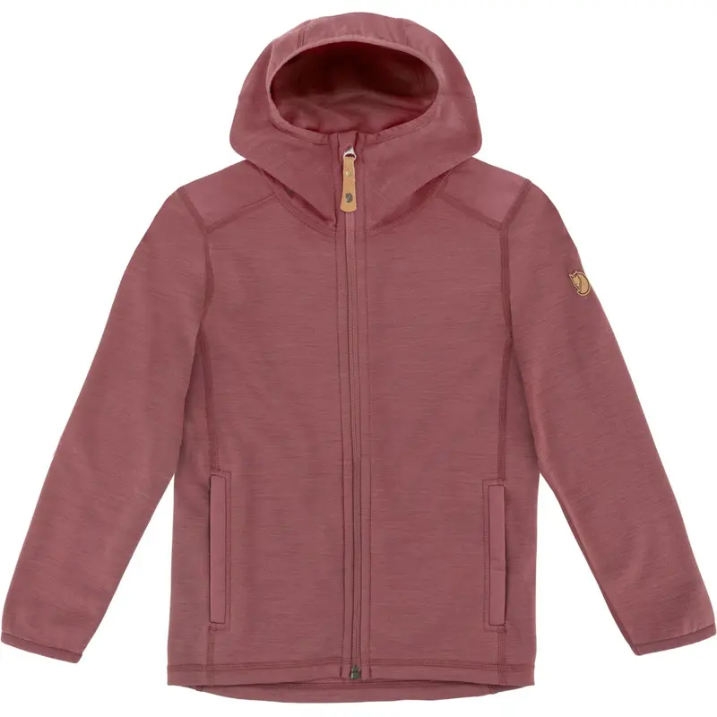 Fjällräven Mesa Purple Kids Keb Fleece Hoodie 1