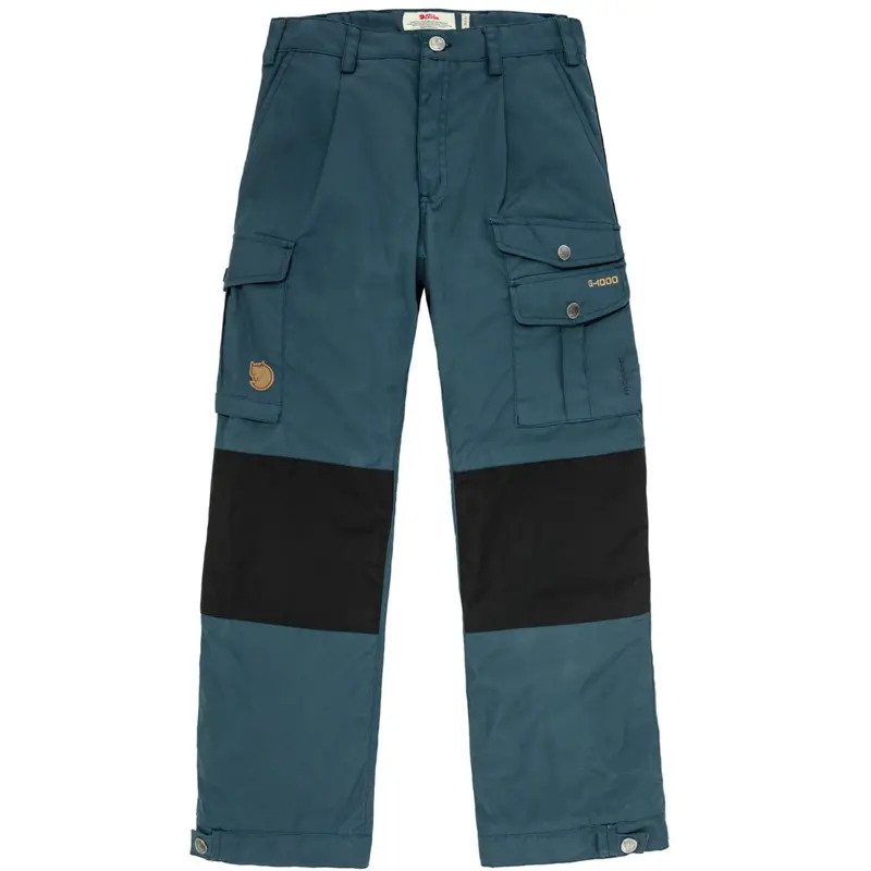 Fjällräven Mountain Blue Kids Vidda Padded Trousers 1