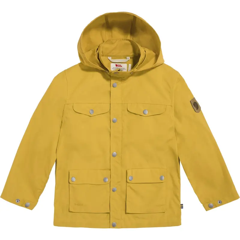Fjällräven Mustard Yellow Kids Greenland Jacket 1