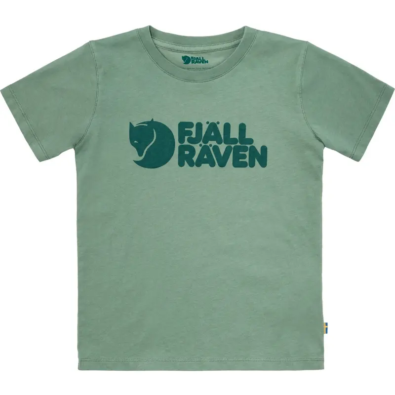 Fjällräven Patina Green Kids Fjällräven Logo T-Shirt 1