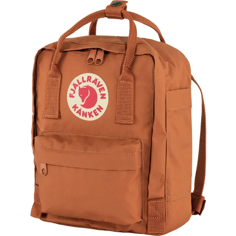 Fjällräven Terracotta Brown Kånken Mini Backpack 1