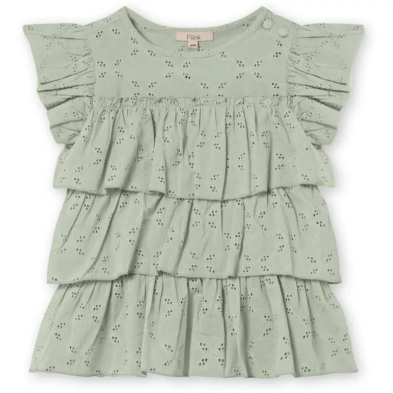 Fliink Aqua Gray Harper Top 1