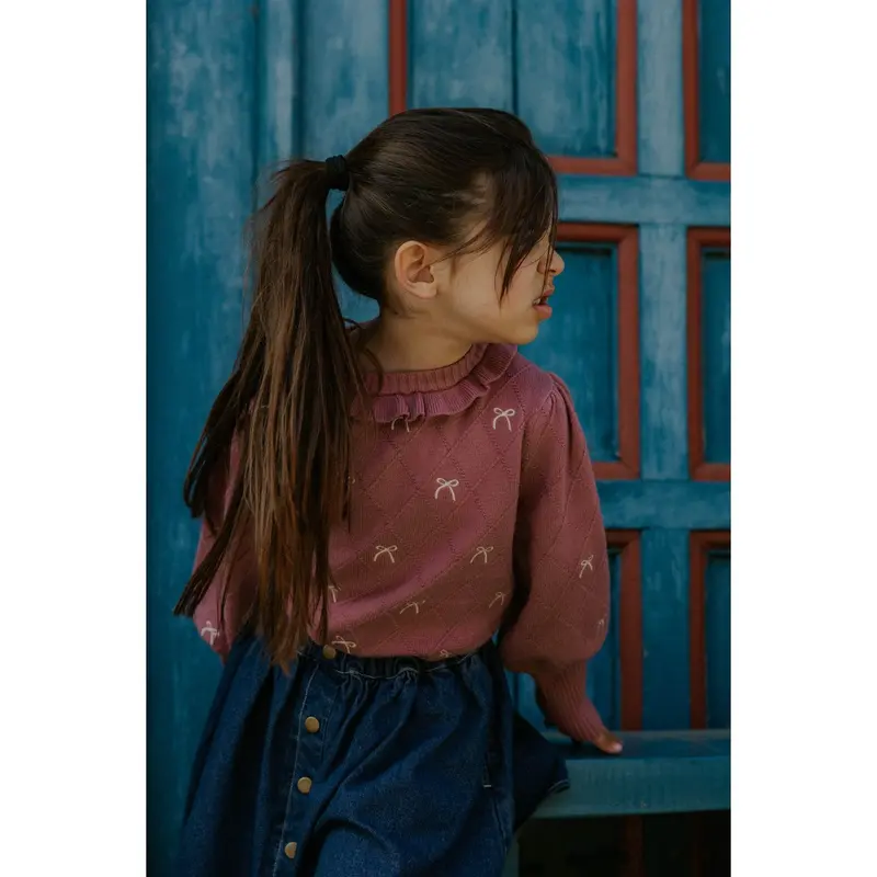 Fliink Ash Rose Alon Bow Blouse 2