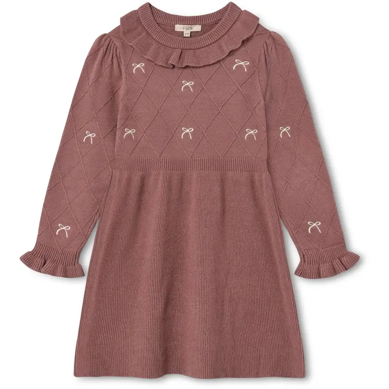 Fliink Ash Rose Alon Bow Dress 1