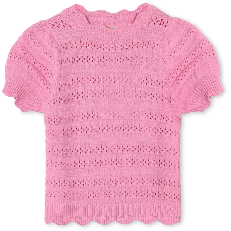 Fliink Begonia Pink Magic Puff T-Shirt 1