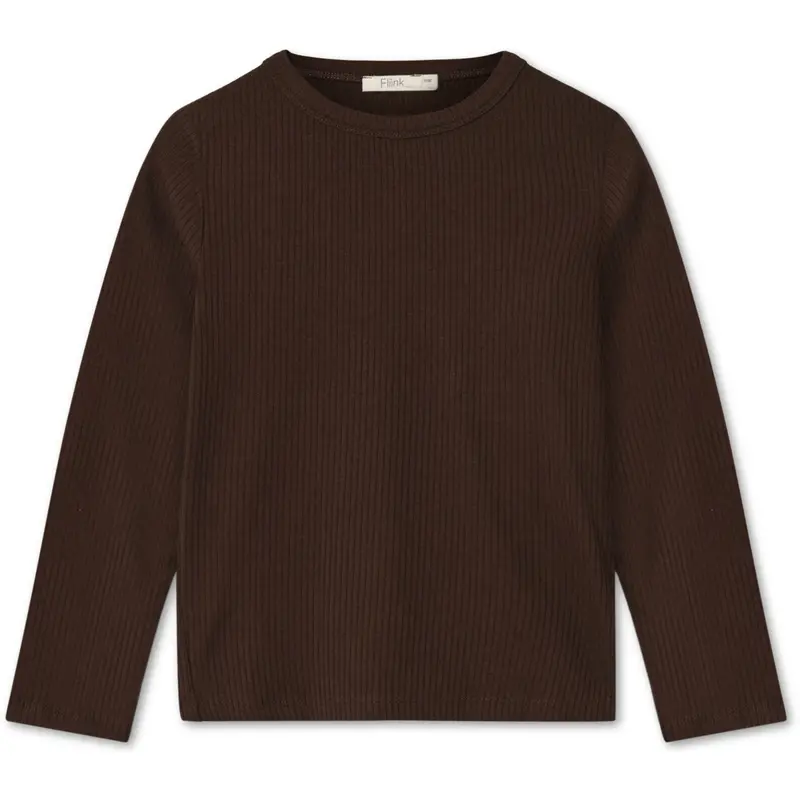 Fliink Coffee Bean Kenna Ls Blouse 1