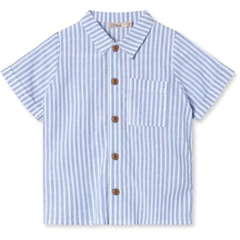 Fliink Dream Blue/ Cloud Dancer Sunny Shirt 1