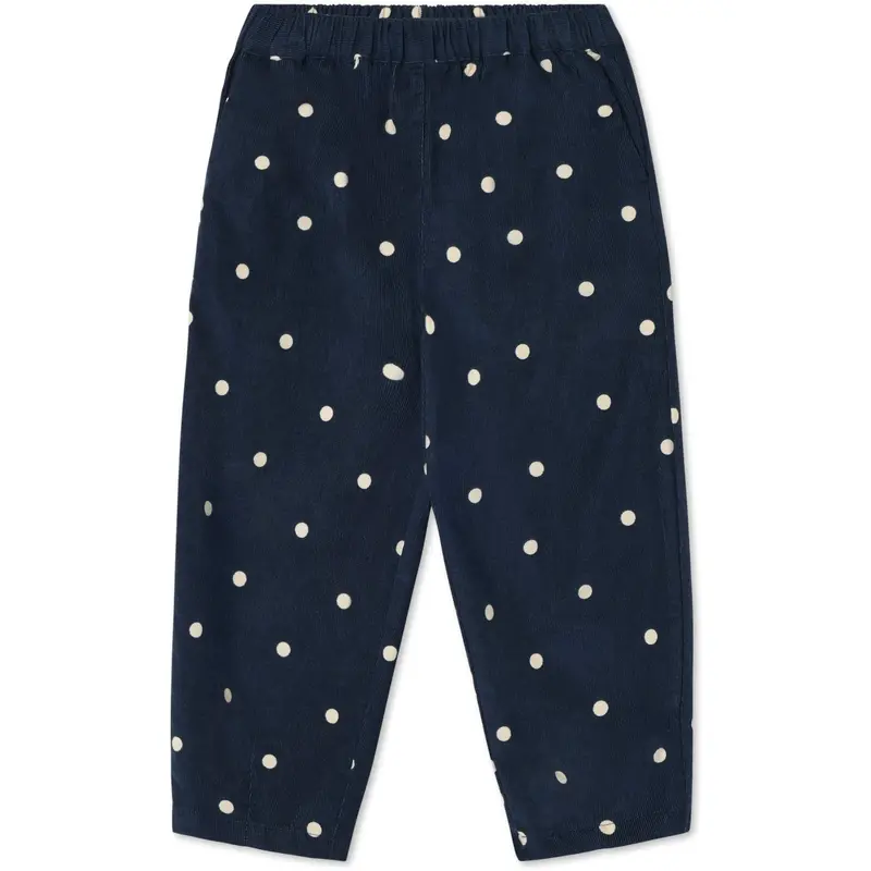 Fliink Insignia Blue Aop Dolly Dot Pant 1