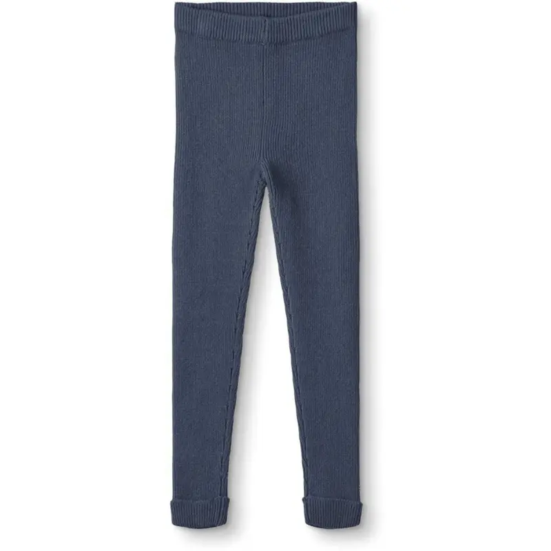 Fliink Insignia Blue Benna Rib Leggings 1
