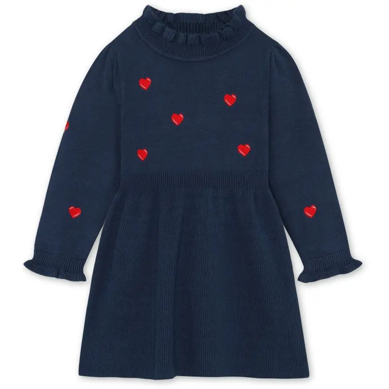 Fliink Insignia Blue Benna Winter Dress 1