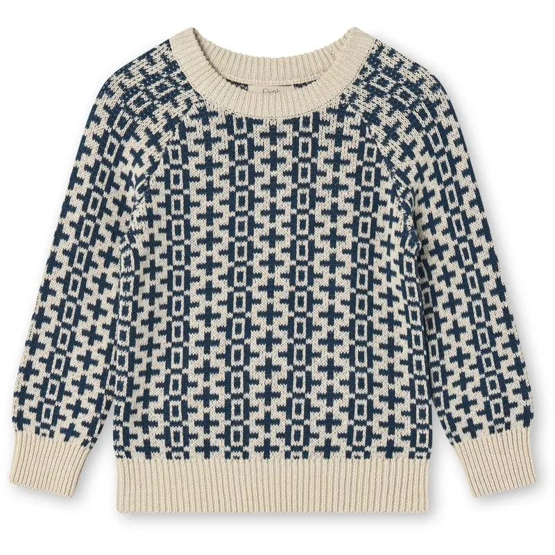 Fliink Insignia Blue Nova Nordic Pullover 1