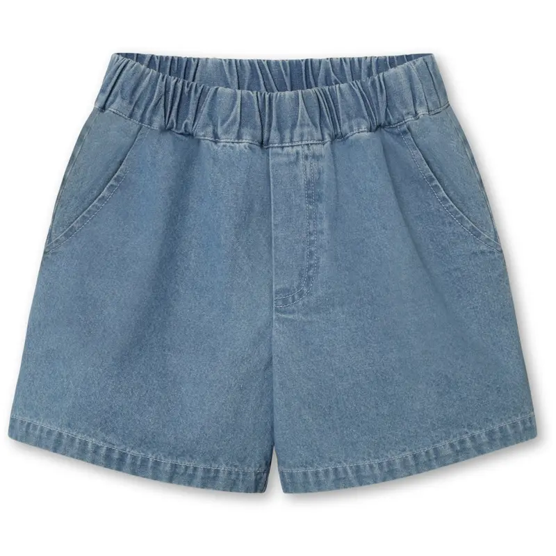 Fliink Light Denim Blue Don Denim Shorts 1