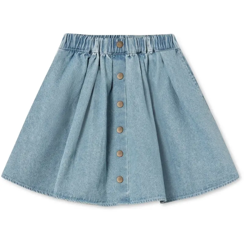 Fliink Light Denim Blue Don Denim Skirt 1