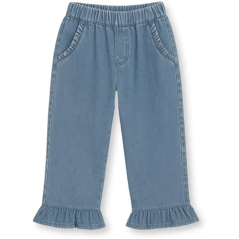 Fliink Medium Denim Blue Don Rose Pants 1