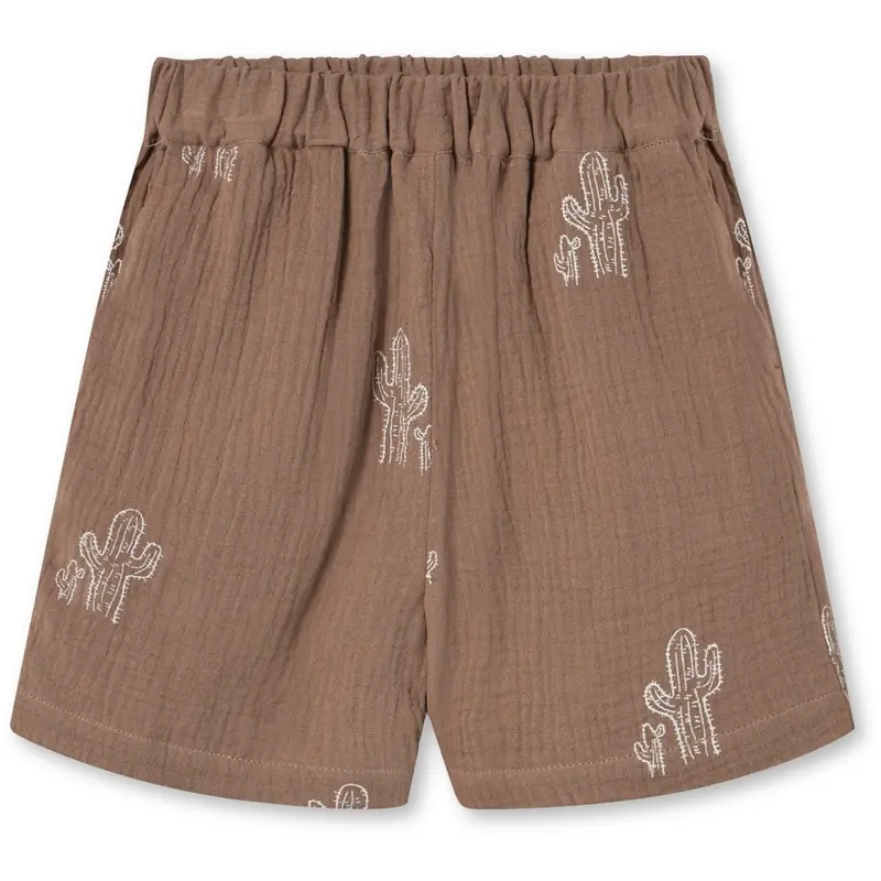 Fliink Pine Bark Cactus Aop Hello Shorts 1