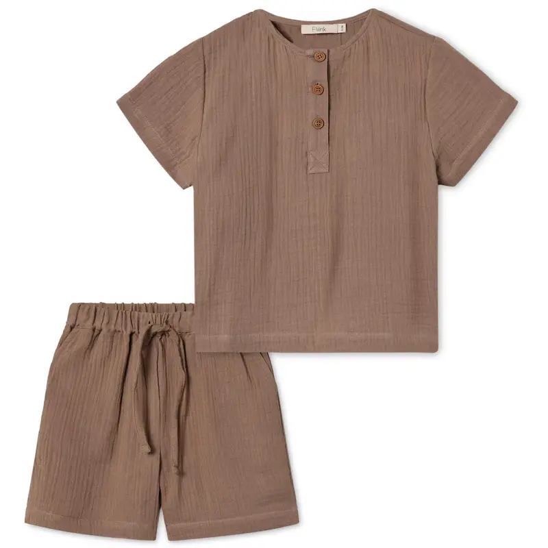 Fliink Pine Bark Cha Cha Shorts Set 1