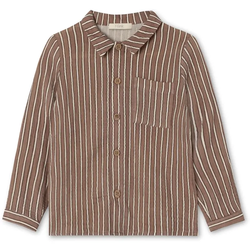 Fliink Pine Bark Stripe Elmo Blouse 1