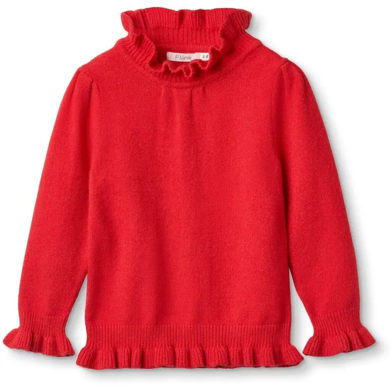 Fliink Pompeian Red Abby Tee L/S 1