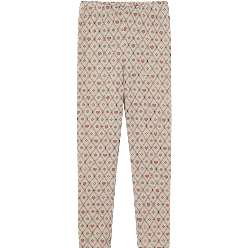 Fliink Sandshell Heart Aop Kelly Heart Leggings 1