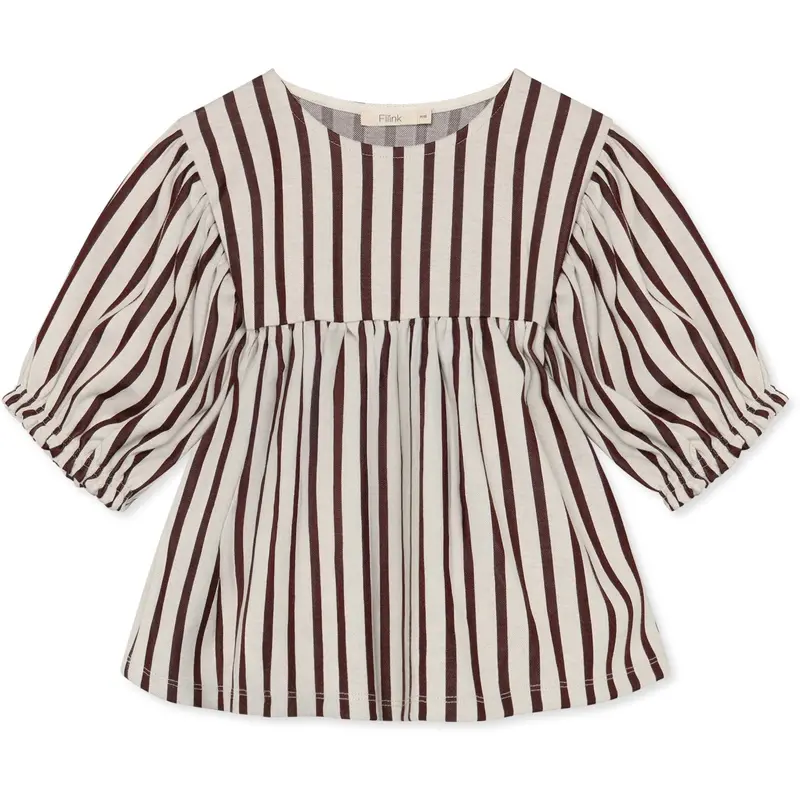 Fliink Sandshell Stripe Elly 3-4 Blouse 1