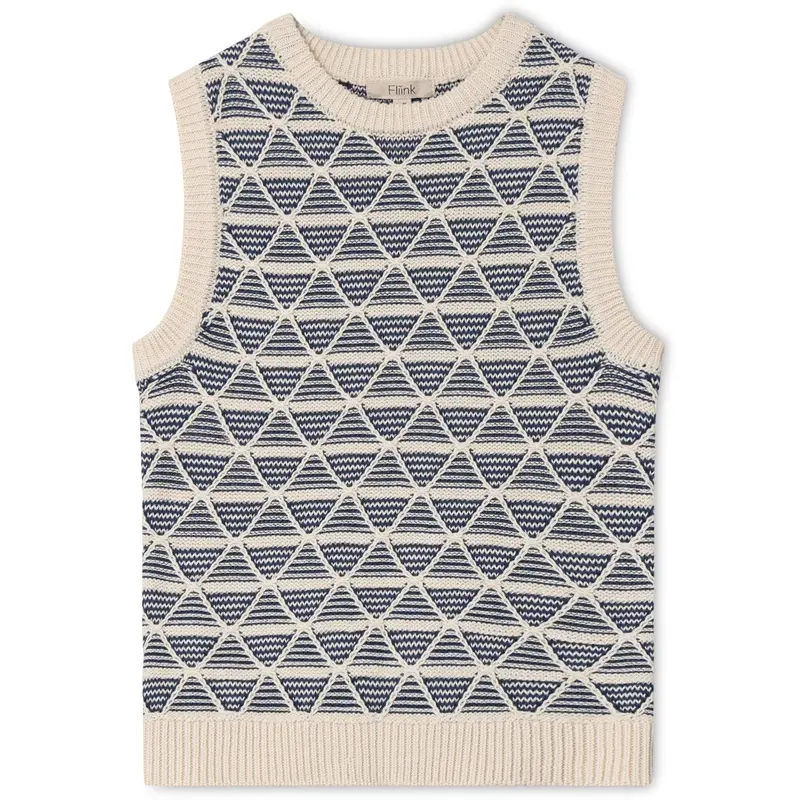 Fliink Sandshell Sune Knit Vest 1