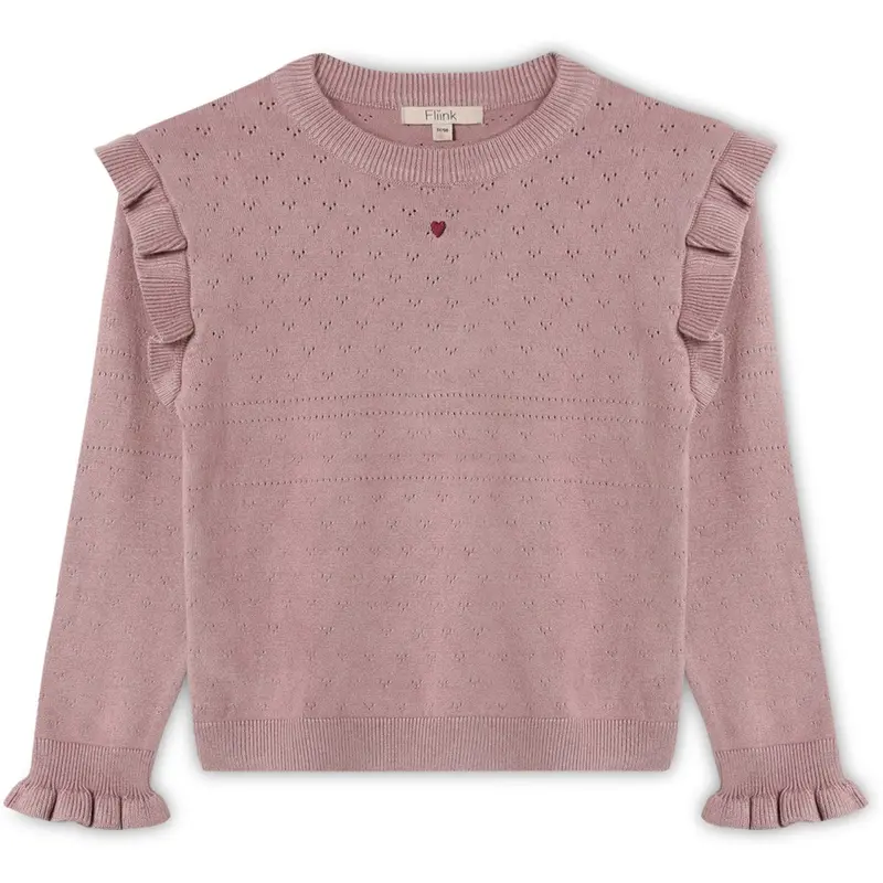 Fliink Woodrose Fame O-Neck Blouse 1