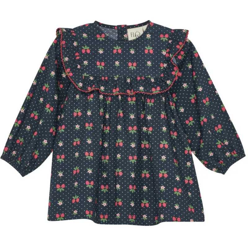 Flöss Navy Space Berry Sofia Dress 1