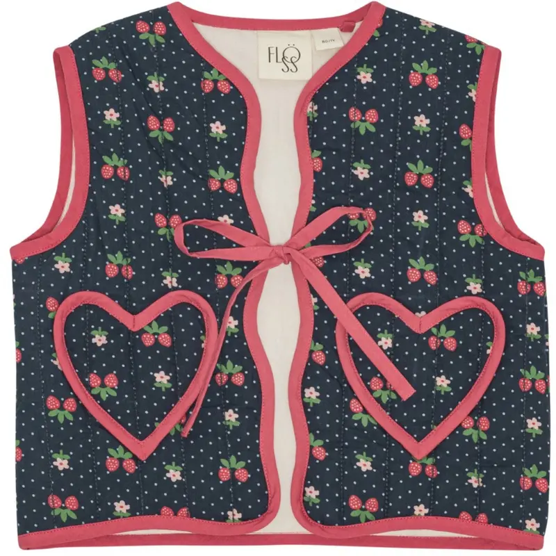 Flöss Navy Space Berry Sofia Vest 1