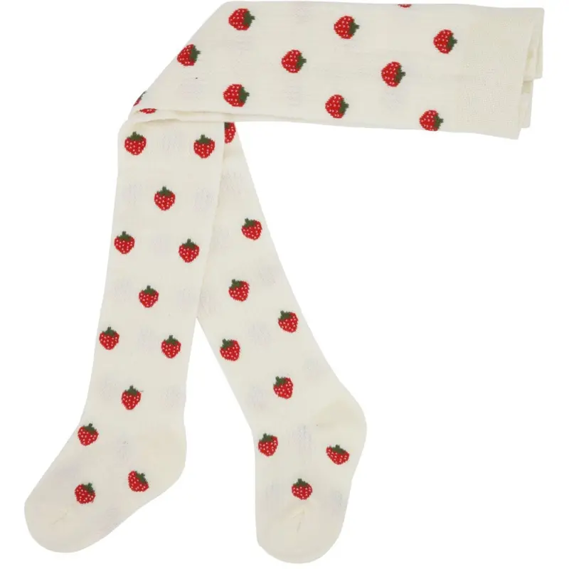 Flöss Pointelle Berry Vera Stocking 1