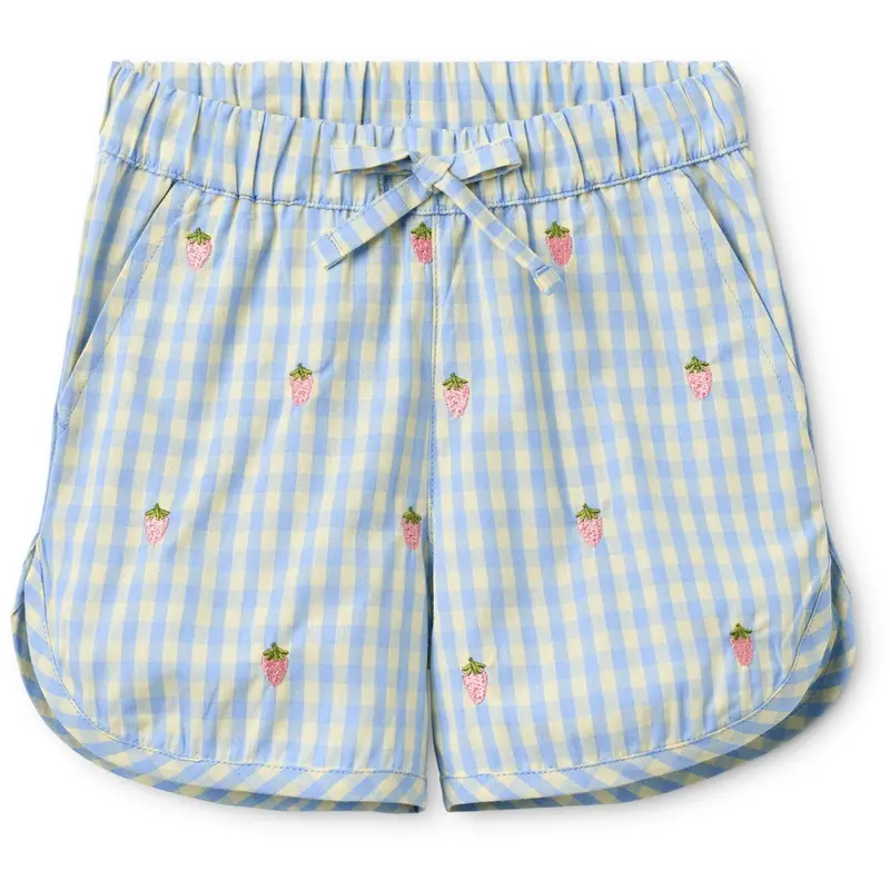 Flöss Sky Berry Gingham Mille Shorts 1