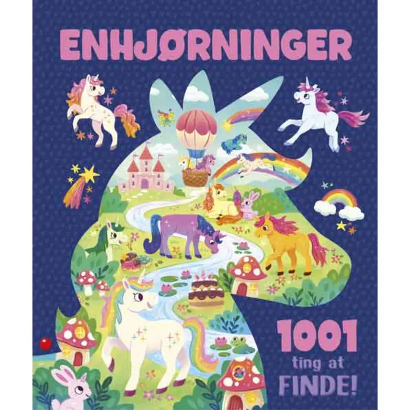 Forlaget Bolden 1001 Ting At Finde: Enhjørninger 1