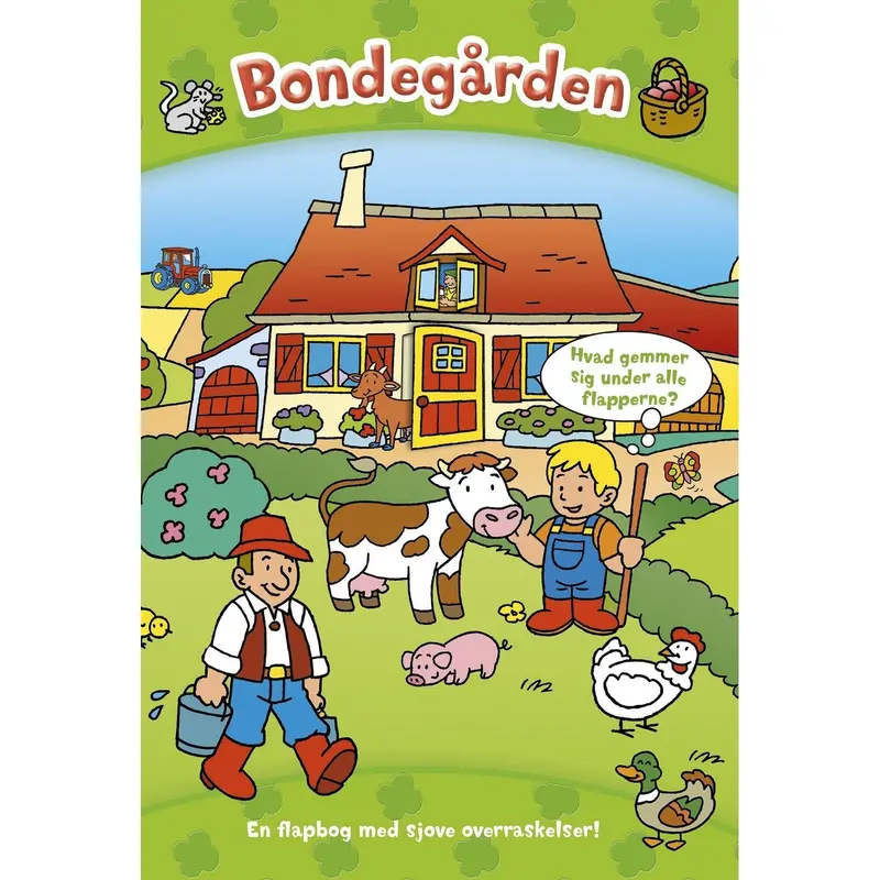 Forlaget Bolden Den Store Flapbog: Bondegården 1